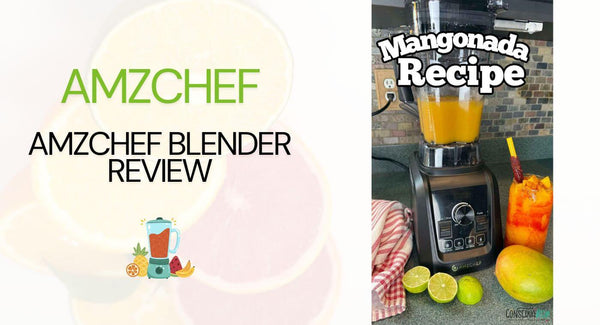 Blending Up Magic: Amzchef Blender Review + A Refreshing Mangonada Recipe