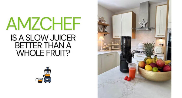 Ist ein Slow Juicer besser als eine ganze Frucht?