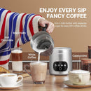 AMZCHEF 4-IN-1 Milchaufschäumer