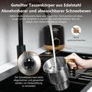 AMZCHEF 8-IN-1 Automatischer Milchaufschäumer
