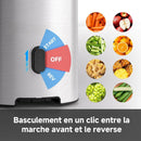 AMZCHEF Cold Press Juicer - 135mm XXL Chute, Quiet Motor