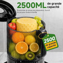 AMZCHEF Cold Press Juicer - 155mm Wide Chute, High Yield
