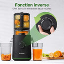 AMZCHEF Cold Press Juicer - 155mm Wide Chute, High Yield