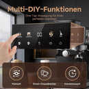 AMZCHEF Espressomaschine mit Touchscreen