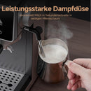 AMZCHEF Siebträgermaschine mit 3 Temperaturstufen