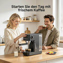 AMZCHEF Espressomaschine mit 20 bar schneller Aufheizvorgang und Milchaufschäumer