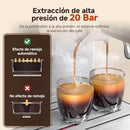 AMZCHEF Espressomaschine mit integriertem Mahlwerk