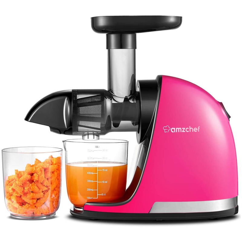 AMZCHEF Langsamer Entsafter 3-in-1 multifunctional slow juicer