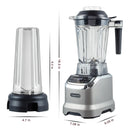 AMZCHEF 1800W Hochleistungs-Standmixer | 1,8L Profi-Smoothie Maker mit 6 Edelstahlklingen & BPA-freiem Tritan-Behälter