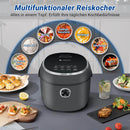 AMZCHEF Reiskocher 4L Mini Reiskocher