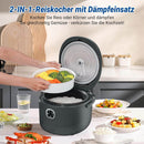 AMZCHEF Reiskocher 4L Mini Reiskocher