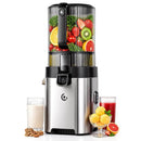 AMZCHEF Slow Juicer mit großer Einfüllöffnung für ganze Früchte