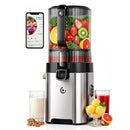 AMZCHEF Slow Juicer mit großer Einfüllöffnung für ganze Früchte