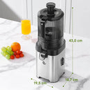 AMZCHEF Entsafter mit 158mm extra großer Einfüllöffnung