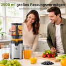 AMZCHEF Entsafter mit einfacher Reinigung und leisem Betrieb