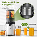 AMZCHEF Saftpresse mit 2,5L Saftbehälter für Familien