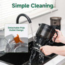 self feeding masticating juicer for hands free operation