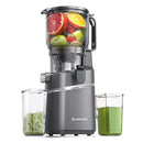 AMZCHEF quiet masticating juicer zero waste juice extractor machine