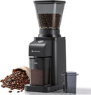 AMZCHEF Elektrische Kaffeemühle mit 250 g Fassungsvermögen