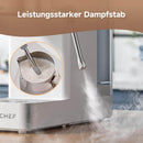 AMZCHEF Espressomaschine mit 20 bar schneller Aufheizvorgang und Milchaufschäumer