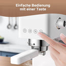 AMZCHEF Espressomaschine mit 20 bar schneller Aufheizvorgang und Milchaufschäumer