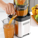 AMZCHEF Ganzfrucht Entsafter 126MM große Öffnung Slow Juicer