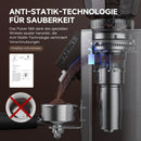 AMZCHEF Kaffeemühle 45 Mahlgrade Edelstahlmahlwerk
