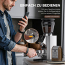 AMZCHEF Kaffeemühle 45 Mahlgrade Edelstahlmahlwerk