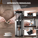 AMZCHEF Kaffeemühle 45 Mahlgrade Edelstahlmahlwerk