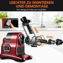 Amzchef Slow Juicer mit 2 Geschwindigkeitsstufen ZM1517B