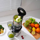 AMZCHEF Ganzfrucht Entsafter 4.6" große Öffnung Slow Juicer