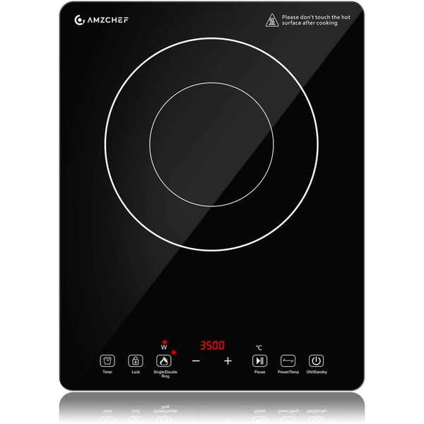 AMZCHEF Einzel Induktionskochplatte 3500W 35G49-GXL-SK16