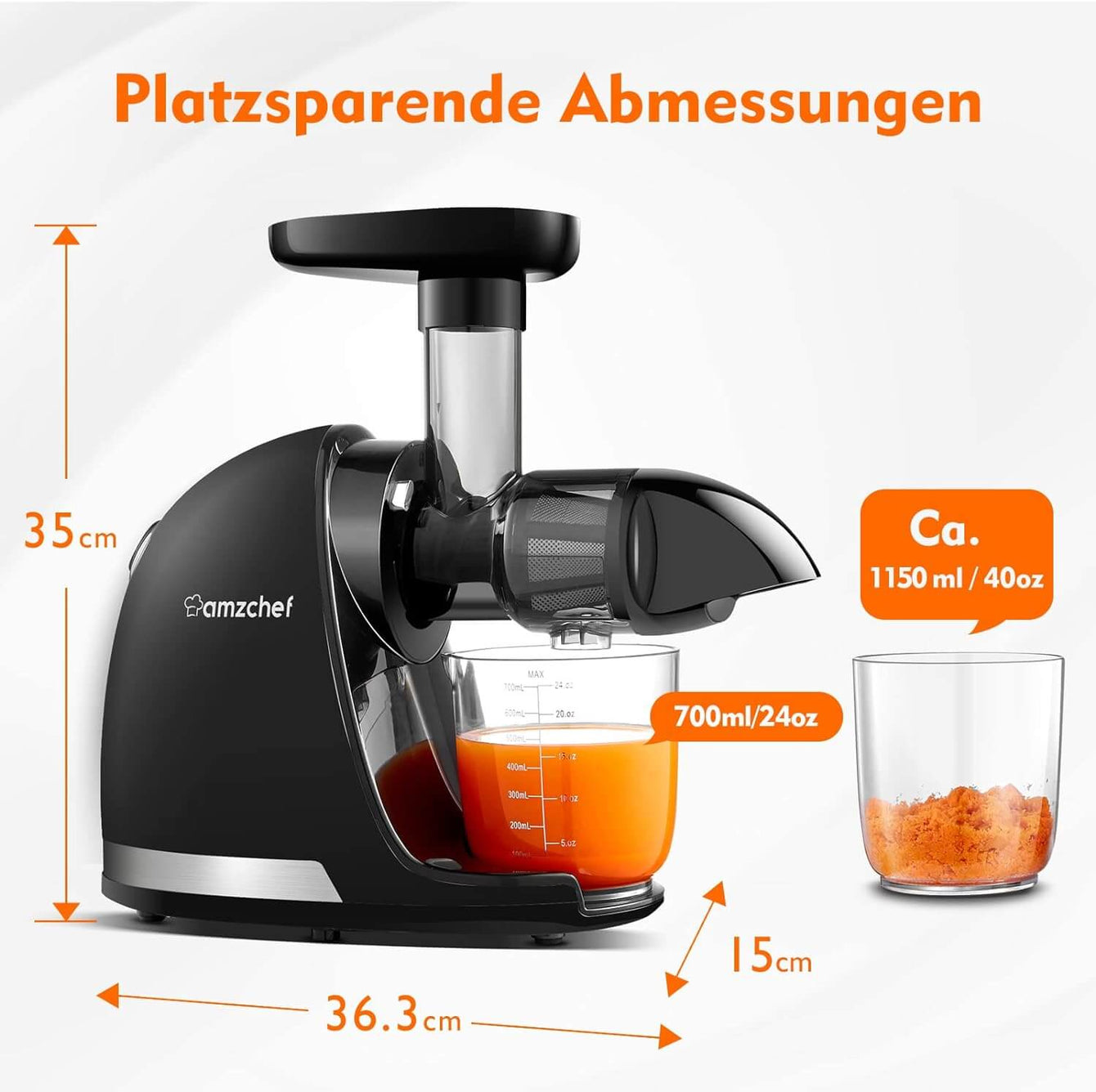 Entsafter Gemüse und Obst Testsieger