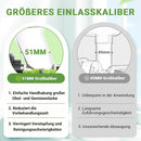 Entsafter mit großem Einfüllschacht für ganzes Obst und Gemüse