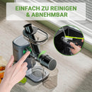 Entsafter mit großem Einfüllschacht für ganzes Obst und Gemüse
