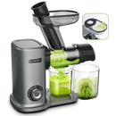 Entsafter mit großem Einfüllschacht für ganzes Obst und Gemüse