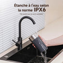 AMZCHEF 4-in-1 Elektrischer Milchaufschäumer für Kaffeeliebhaber zu Hause