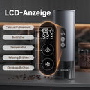 AMZCHEF 20 Bar Mobile Kaffeemaschine mit Akku – für Kaffee pulver und Reisegebrauch