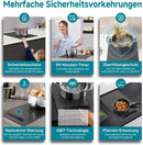 AMZCHEF Induktionskochfeld 2 platten 3300W