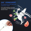 AMZCHEF 500W Multizerkleinerer Elektrisch Mit 2 Geschwindigkeitsstufen 3L