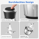 AMZCHEF 500W Multizerkleinerer Elektrisch Mit 2 Geschwindigkeitsstufen 3L