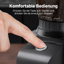 AMZCHEF Elektrische Kaffeemühle mit 250 g Fassungsvermögen