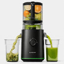 AMZCHEF Slow Juicer 2,5 l Kaltpress-Entsafter mit 2 Filtern