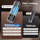 AMZCHEF 20 Bar Mobile Kaffeemaschine mit Akku – für Kaffee pulver und Reisegebrauch