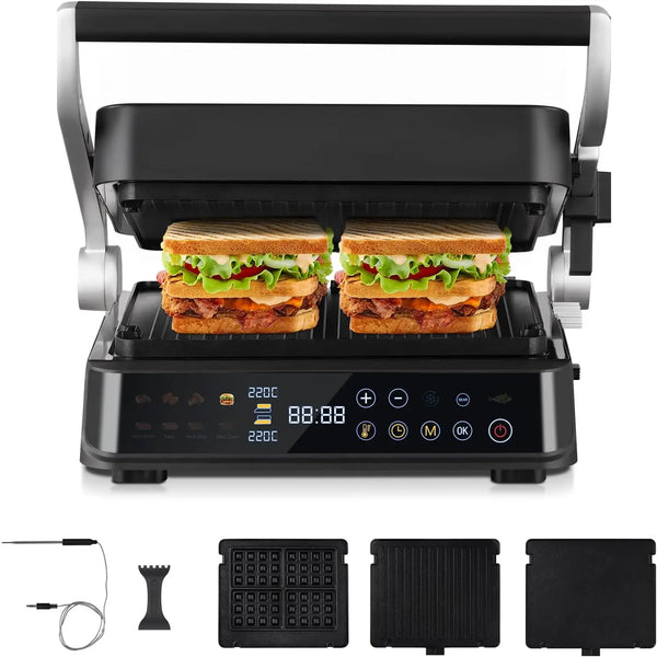 XLContact Grill 4-in-1 with Temperature Sensor