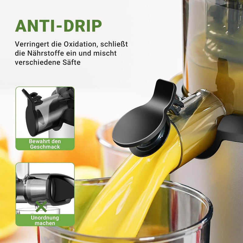 80MM große Öffnung Slow Juicer