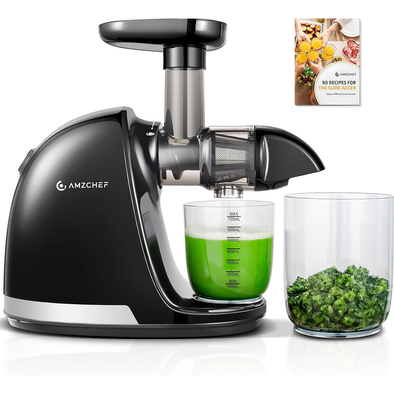 AMZCHEF Entsafter Slow Juicer ZM1501