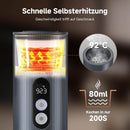 AMZCHEF 20 Bar Mobile Kaffeemaschine mit Akku – für Kaffee pulver und Reisegebrauch