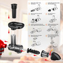 AMZCHEF Entsafter Aufsatz für Standmixer von KitchenAid, Slow Juicer Zitrussaftpresse Zubehör, Kau-Entsafter-Aufsatz für KitchenAid Küchenmaschinen, Gemüse und Obst