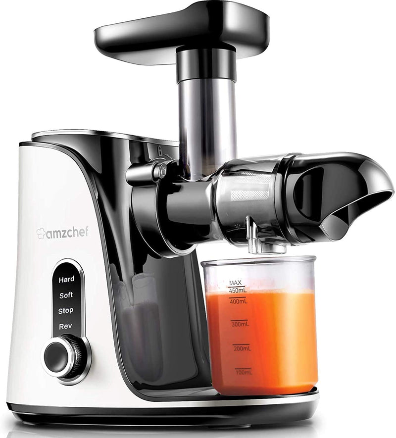 AMZCHEF Slow Juicer GM3001 Weiß